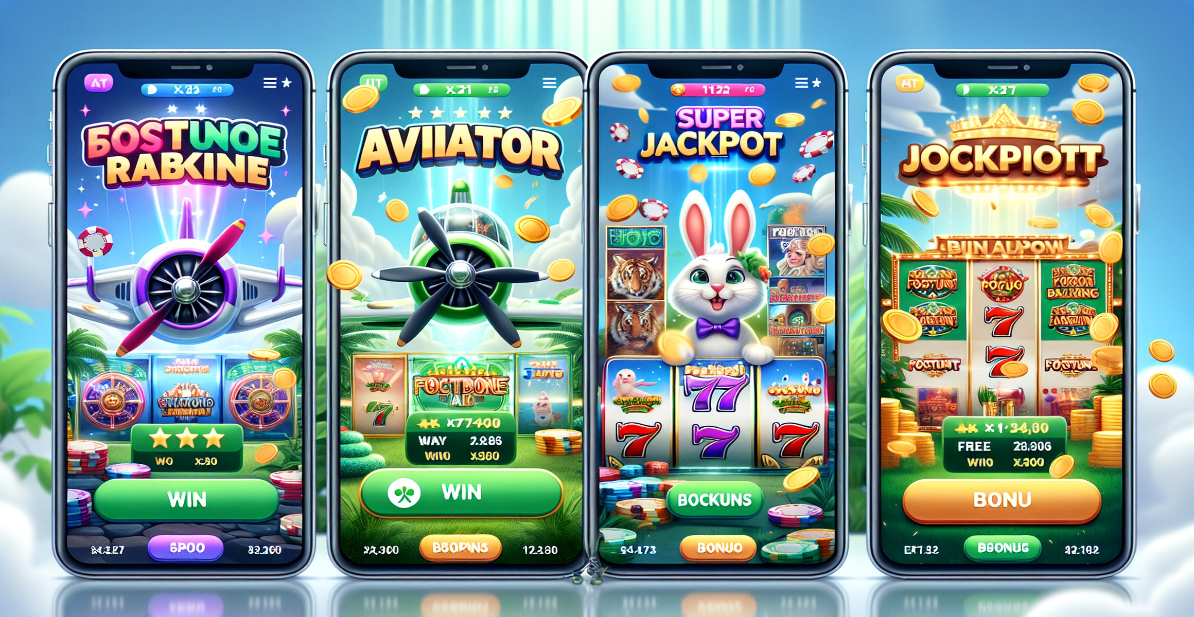 Fortune Rabbit Slots at CRYSTALBET - Play and win now!